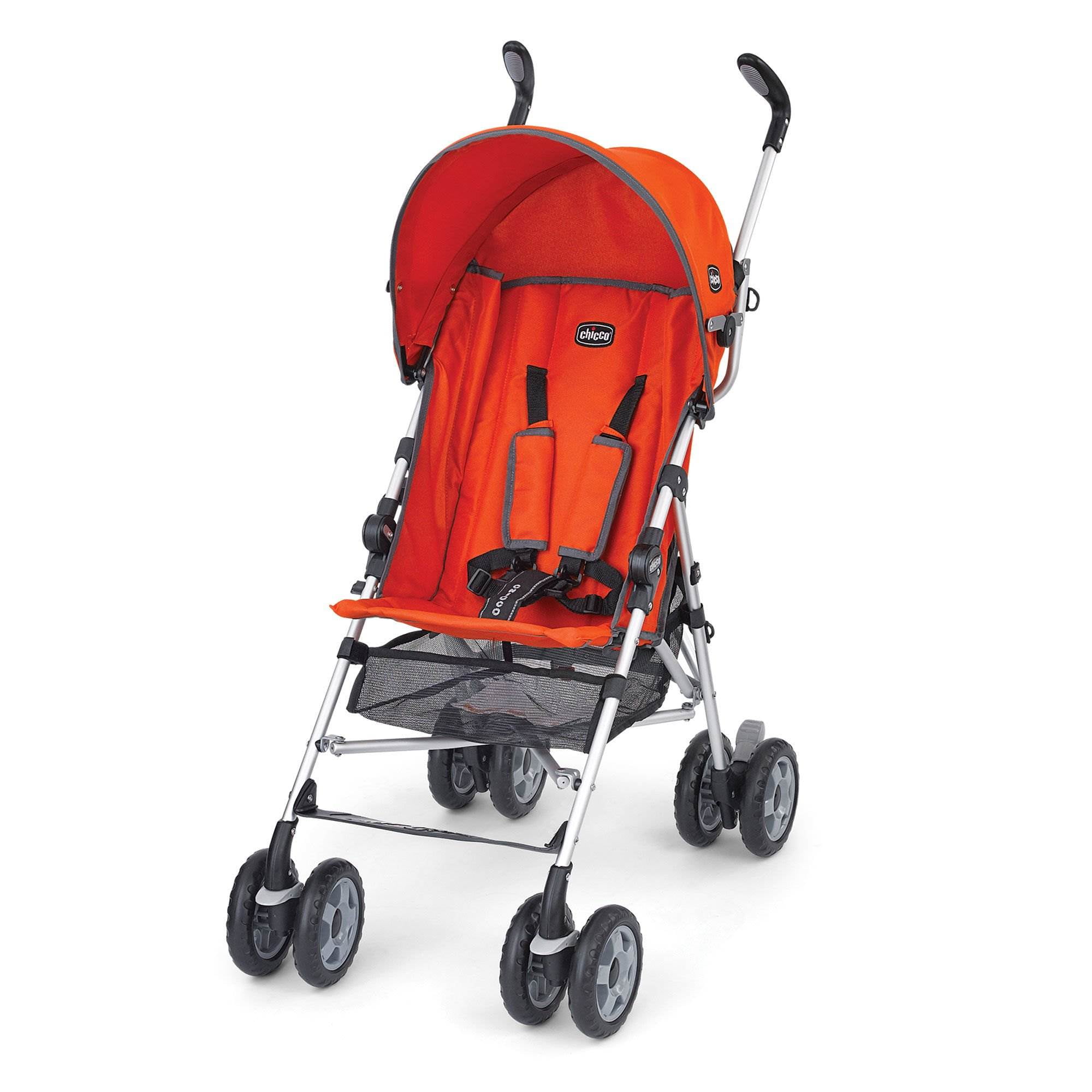 lightweight stroller orange