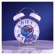 thumbnail image 1 of Lindo reloj despertador for personas que duermen mucho con luz de fondo, relojes despertadores de metal de 4 pulgadas con doble campana que funcionan con pilas, 1 of 7