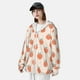 thumbnail image 3 of Fotbe Orange Peach Chaqueta con Protección Solar UPF 50+ para Hombre y Mujer, Camisa con Capucha y Bolsillos-Medium, 3 of 7