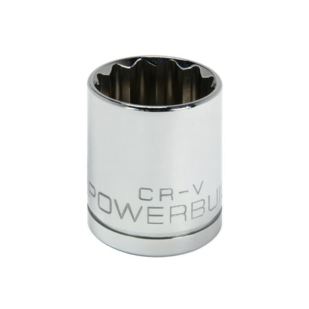

Powerbuilt 1/2 Inch Drive x 1 Inch 12 Point Shallow Socket - 642007
