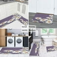 thumbnail image 6 of Daisy Farmhouse 2-Piece Kitchen Rug Set - Stylish Summer Flowers Decor, Low-Profile, Highly Absorbent, Ideal Floor Mats for Home & Kitchen Decor, Perfectly Sized 17x30 and 17x47 Inch, 6 of 7