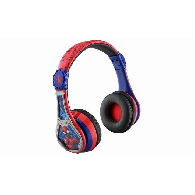 Auriculares Inalámbricos eKids Spiderman Bluetooth Rojo con Micrófono para Niños