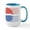 White/Blue Inside, variant on CafePress - Pepsi 90S Lines - 15 oz Ceramic Large White Novelty Mug