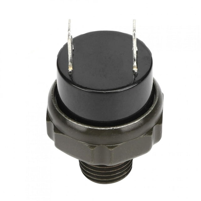 Válvula de control de presión del tanque del compresor de aire universal, rosca NPT de 1/4", 90-120 PSI