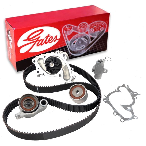Gates PowerGrip Timing Belt Kit w Water Pump compatible with Toyota Sienna 3.3L V6 2004-2006