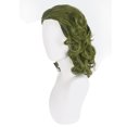 thumbnail image 5 of Peluca verde de anime, peluca corta ondulada, peluca verde oscuro de anime para hombres y niños, peluca sintética de Joker con cabeza calva, resistente al calor, sintética, 5 of 5