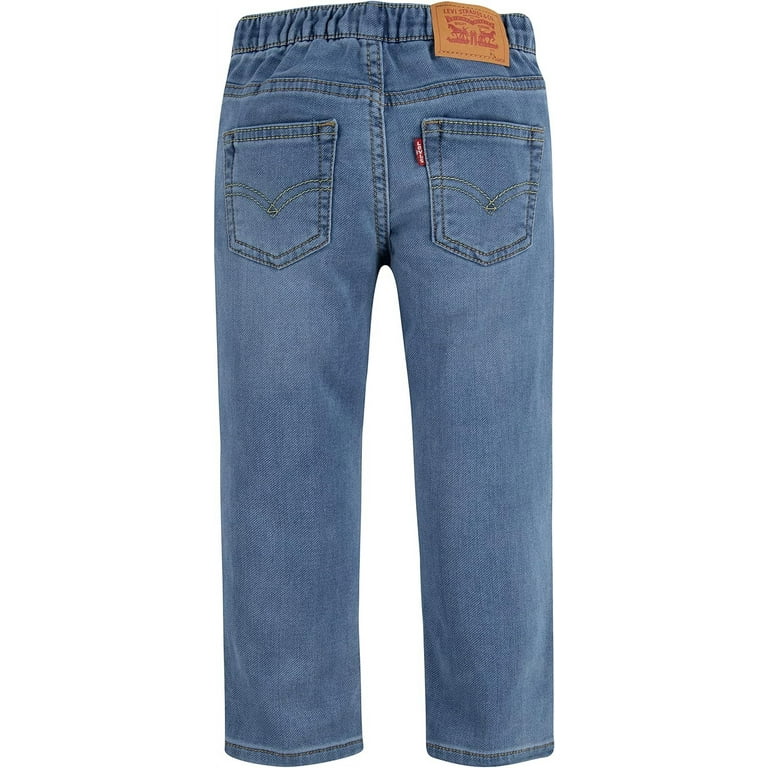 Levi s Toddler Boy Skinny Fit Pull On Jeans Size 2T 4T Walmart