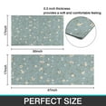 thumbnail image 7 of Pioneer Flower Floral Print Pattern Kitchen Rugs Sets Of 2,Anti Fatigue Kitchen Mat Rugs Non Slip Washable,Decorative Kitchen Floor Mats for Kitchen,Sink,Laundry,17"x30"+17"x47", 7 of 7