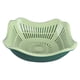 thumbnail image 1 of onlyliua para Interior/Exterior Cesta de Doble Capa para El Hogar, para Frutas y Verduras, para La Cocina, para Almacenar Frutas, con Tapa, de Plástico Multifuncional, 1 of 2