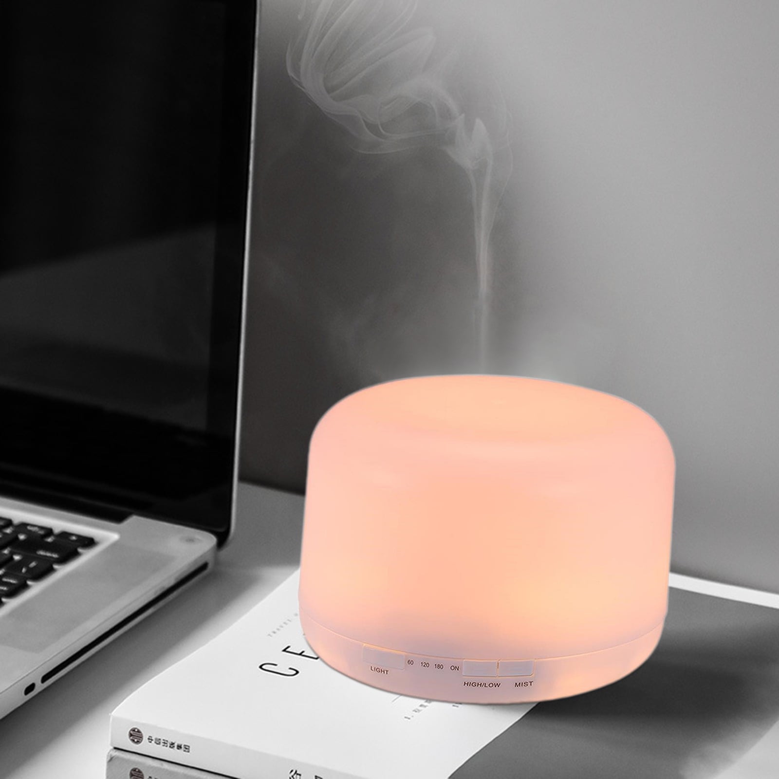 Humidifiers for Bedroom Skegnu 500ML Aroma Oil Diffuser Humidifier for Home on Clearance