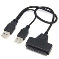 thumbnail image 2 of Hard Disk Drive SATA 7+15 Pin 22 to USB 2.0 Adapter Cable For 2.5inch HDD Laptop, 2 of 6