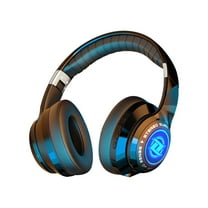 Hybrid Active Noise Cancelling Headphones with HD Sound, Wireless Bluetooth Headphones Over The Ear Unequaled Comfort, Vivid Deep Bass, for Home Office Travel Birthday Gift