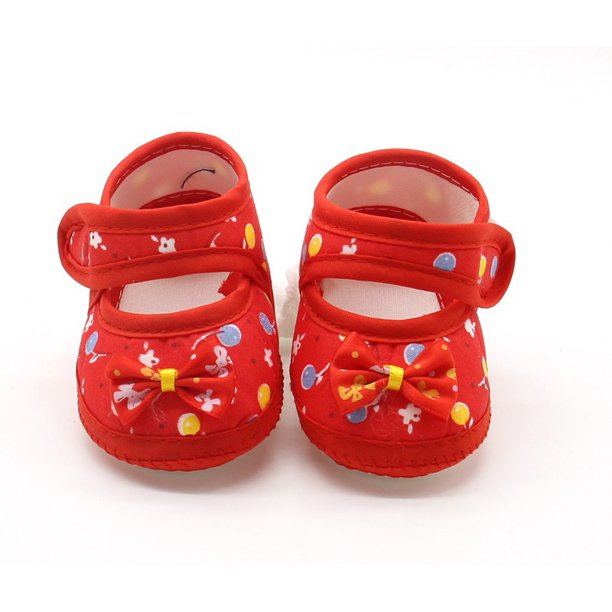 Walker Zapatos De Algodón Para Bebés De Suela Suave A Prueba De Deslizamiento Para Niños Pequeños 0-12 Meses