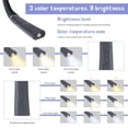 thumbnail image 3 of Neck Reading Light Book Light For Reading In Bed Neck Light Rechargeable Bendable Arms Long Lasting Neck Light For Knitting Camping Repairing, 3 of 5
