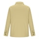 thumbnail image 4 of pstuiky camisa de manga larga para hombre, Camisa informal de moda para hombre, cuello vuelto, manga larga, transpirable, blusa Tops de hombre xxxl, 4 of 5