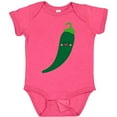 thumbnail image 3 of Inktastic Green Chili Pepper Kawaii Boys or Girls Baby Bodysuit, 3 of 5