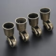 thumbnail image 3 of Ruedas de sofá de aleación de zinc 4 piezas accesorios de sofá muebles herrajes polea, 3 of 11