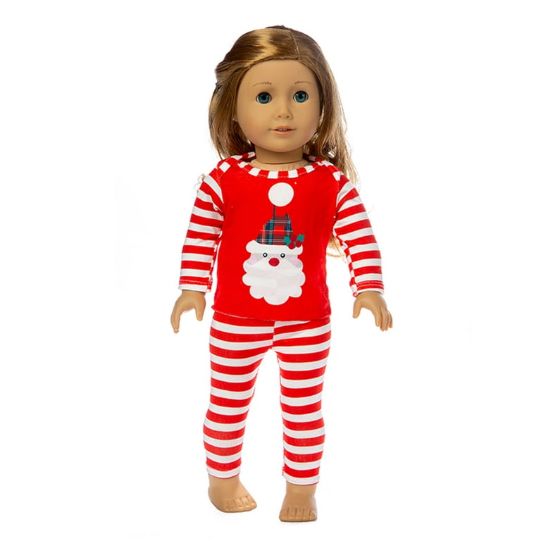 18 inch sales doll christmas dress