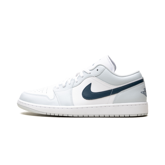 JORDAN MENS Air Jordan 1 Low "Aura / Squadron Blue" 553558 400 553558 400 from Stadium Goods