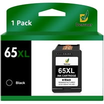 65XL 65 Ink Ink Cartridge for Printer 65 65 XL Ink for Use with HP DeskJet 3755 3752 2652 3772 2655 Envy 5055 5000 5058 5052 5034 5032 5030 5014 5012 (1 Black)