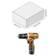 thumbnail image 4 of Taladro Eléctrico Inalámbrico Impacto Recargable Herramienta Eléctrica Dos Velocidades (12v), 4 of 8