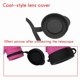 thumbnail image 3 of 2 Piezas de Tapa Protectora Goma para Lentes Objetivo Binoculares, la Mejor Protección Binoculares 52 A 55 mm, 3 of 5