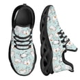 thumbnail image 1 of Zapatos de enfermera Kwaii para mujer con estampado de gato de dibujos animados, suela gruesa, cómodos zapatos de punto con cordones, zapatos médicos para mascotas, nuevos, 1 of 6