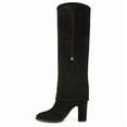 thumbnail image 3 of Franco Sarto Women's Informa West Knee High Boot Black Suede 5.5M, 3 of 5