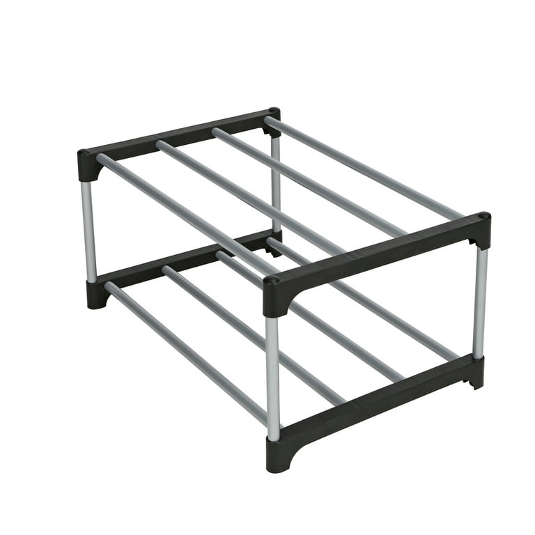 Mainstays 2 tier shoe rack sale