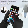 thumbnail image 5 of SNOW DEER Heated Glove Liners for Men Women, Rechargeable Battery Electric Heated Gloves, Winter Warm Glove Liners, Thin Gloves Riding Ski Snowboarding Hiking Cycling Hand Warmers, 5 of 15