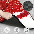 thumbnail image 3 of Fuzoiu Red Maple Leaf Print Carpet Floor Mats for Car,Car Foot Mat Set,Universal Fit 4 Piece Mat Pad Set,Fits Most Cars Trucks Vans Sedans SUV Auto Carpet Mat Se, 3 of 7