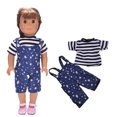 thumbnail image 3 of Doll Été Tenue Mode 2PCS Casual Mignon Poupée Vêtements Kit Poupée Dressing Ensemble, 3 of 8