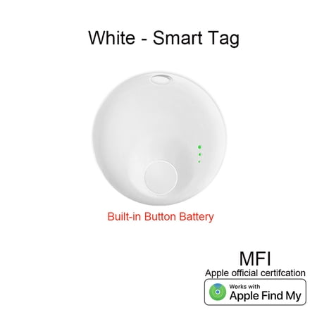 YUWOZIZ Tags 4 Pack Air Tracker Item Finders with Apple Find My (iOS Only) Track Your Keys, Wallet, Luggage, Backpack, Super Lightweight Black 2