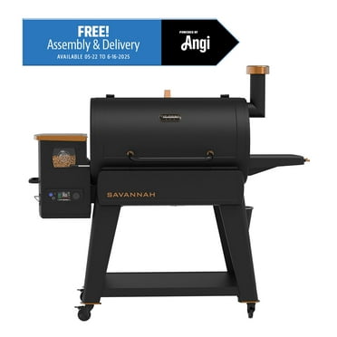 Pit Boss Savannah 1500 Sq in Wood Pellet Grill and Smoker – Onyx Series