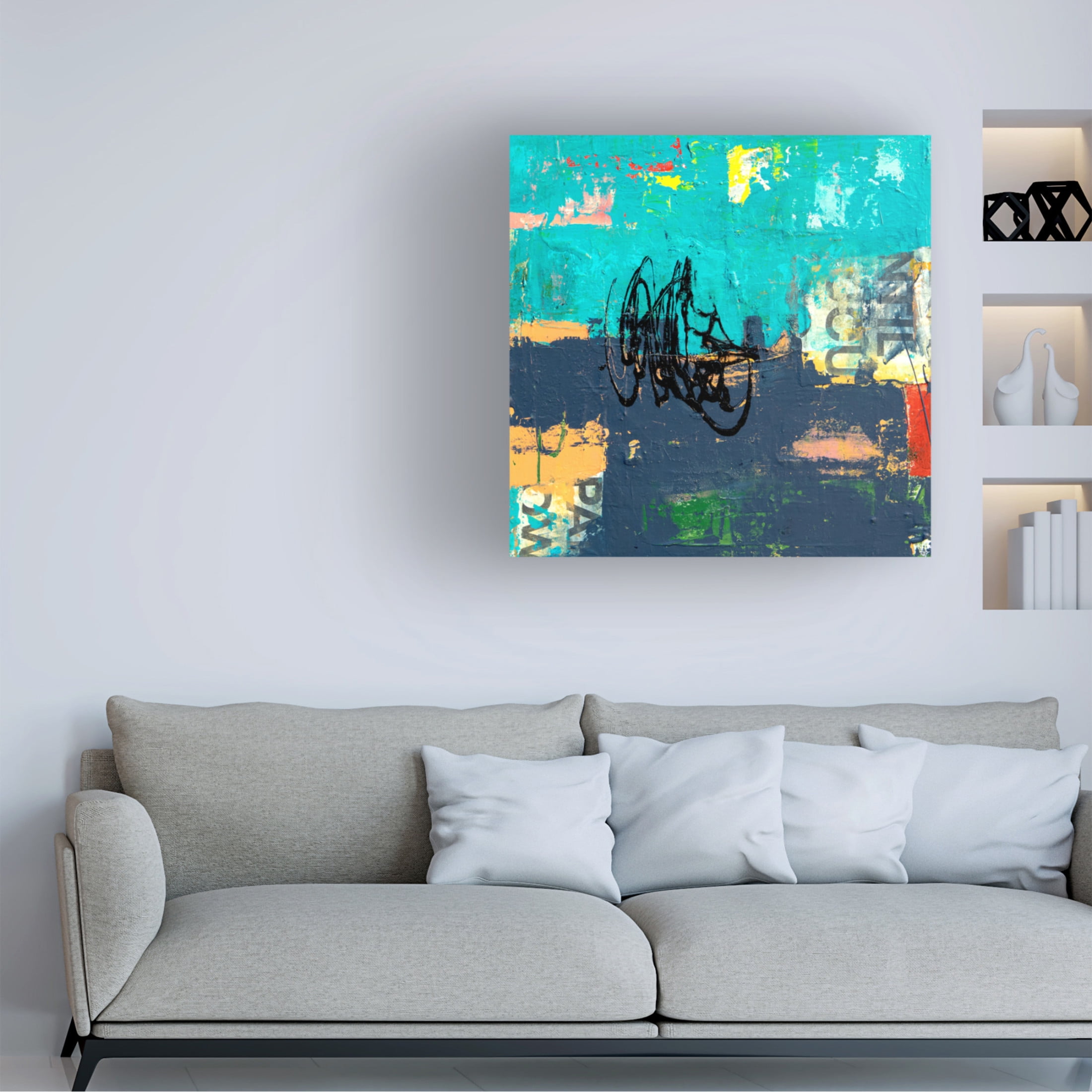 Trademark Fine Art Erin Ashley Uptown Fushion Canvas Wall Art