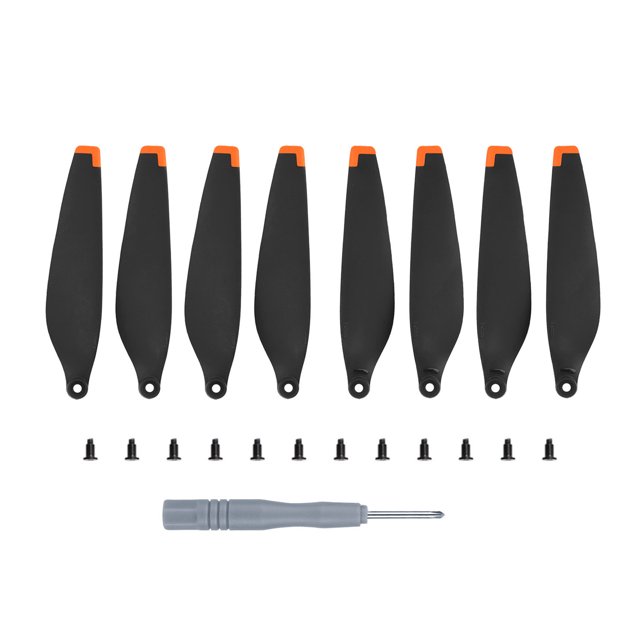 8 piezas de repuesto de hoja de hélice de peso ligero de hélice de bajo ruido para DJI Mini 3 Hugtrwg libre de BPA