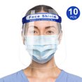 thumbnail image 6 of 10PCS Safety Full Face Shield Reusable Washable Protection Cover Mask Anti-Splash 10PCS, 6 of 7