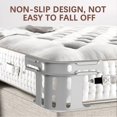 thumbnail image 2 of 4-Pack Lock Sheet Holders, No More Loose Sheets, Corner Fitted Bed Sheet Straps for All Sizes, Easy Install, 2 of 5