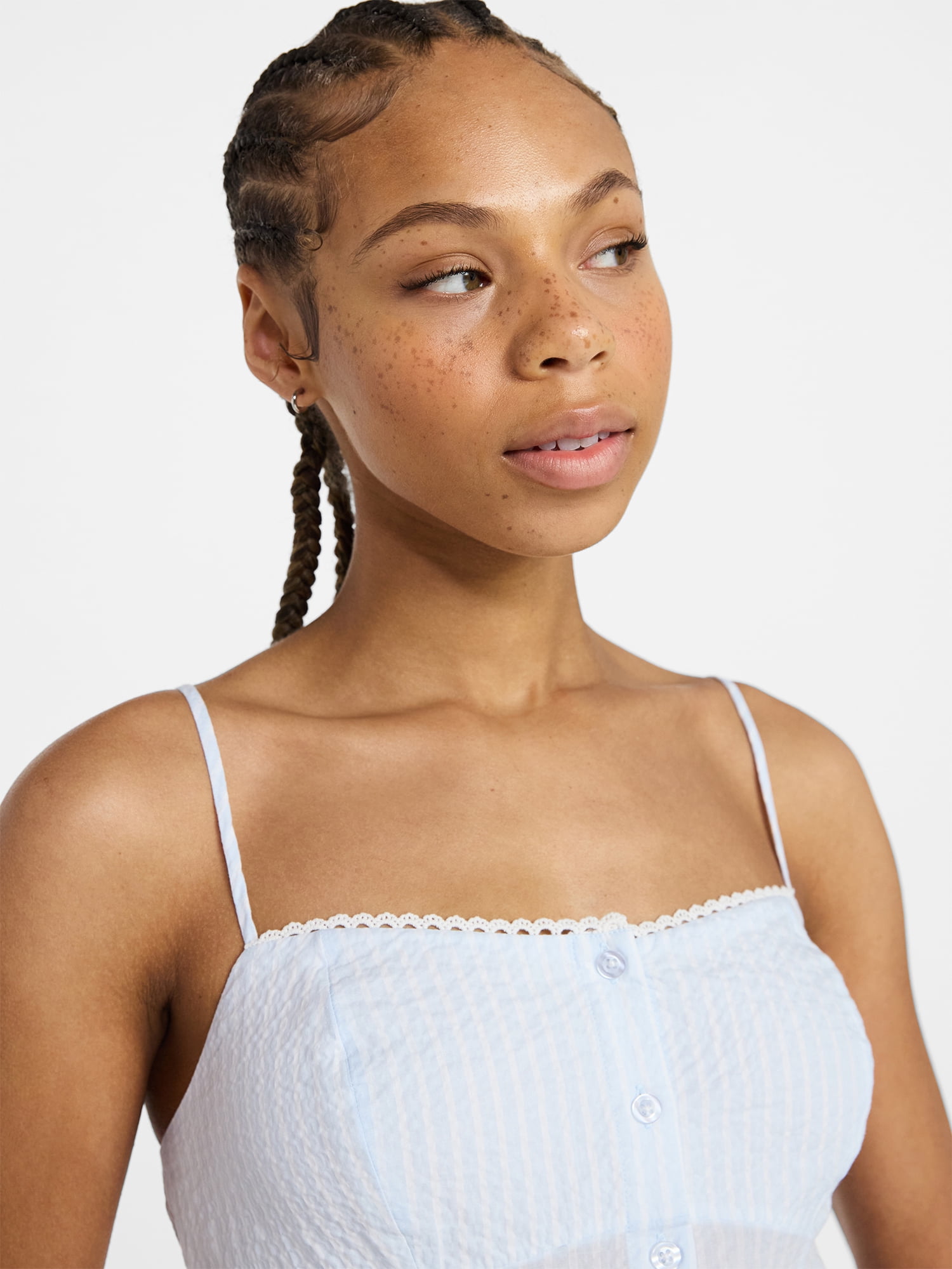 No Boundaries Woven Cami Bloomer Sleep Set, Women's Size XS - XXL