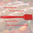 thumbnail image 3 of 2 Piece Silicone Spreader Brushes for Oil, BBQ Sauce, Baking - Red, 3 of 5