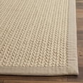 thumbnail image 4 of SAFAVIEH Natural Fiber Rosheen Braided Runner Rug, Light Grey, 2'6" x 8', 4 of 7