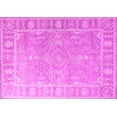 thumbnail image 1 of Ahgly Company Indoor Rectangle Oriental Pink Industrial Area Rugs, 6' x 9', 1 of 4