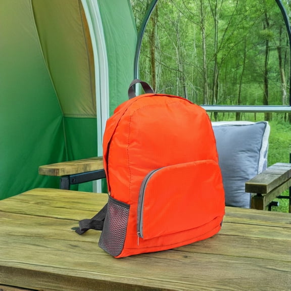 TABLZONE Lightweight Rucksack for Women Nylon Orange 1Pack