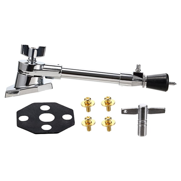 Adjustable Bass Drum Stand Legs Rust Resistant Metal Construction Drum Set Accessories Replacement Part for Drum