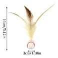 thumbnail image 3 of Cat Feather Ball Toys, Interactive Cat Toys For Indoor Cats, Bouncy Balls Toys For Cat, Basketball Soccer Toys For Exercise, Catnip Ball Toys, Cat Chew, 3 of 6