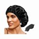 thumbnail image 1 of wonima11 2Pcs Hair Bonnets For Sleeping Satin Bonnet Silk Bonnets For Women Silky Night Caps Womens Curly Hair Sleep Cap, 1 of 1