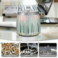 thumbnail image 6 of Yayeee Ashtray with Lid for Cigarette Smokeless Stainless Steel Home Ash Holder, Green Deer, 6 of 7