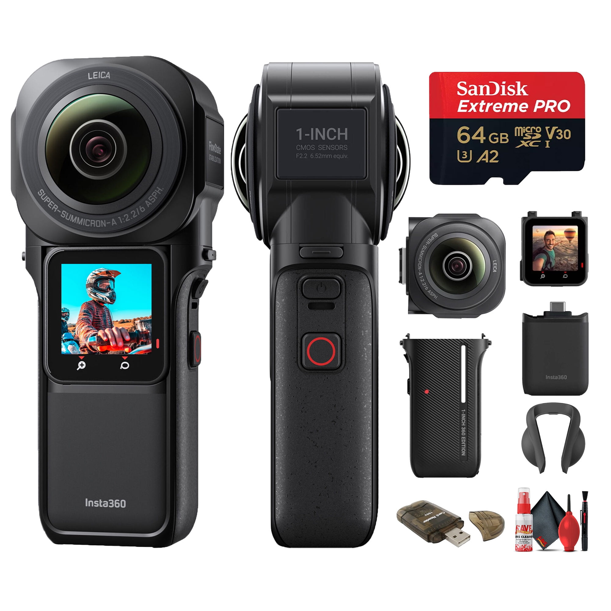 Insta360 ONE RS 1-Inch 360 Edition - 6K 360 Camera with Dual 1