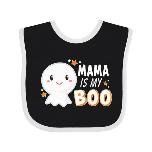 Inktastic Mama is My Boo with Cute Ghost Boys or Girls Baby Bib