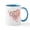 White/Blue Inside, variant on CafePress - Snoopy Surfin Sweetie Mugs - 11 oz Ceramic Mug - Novelty Coffee Tea Cup